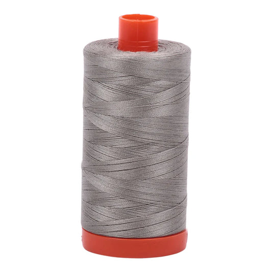 Aurifil 50w Mako Cotton Thread, Earl Gray 6732, 1422 yards