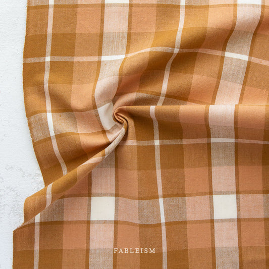 Arcade Plaid Woven in Acorn