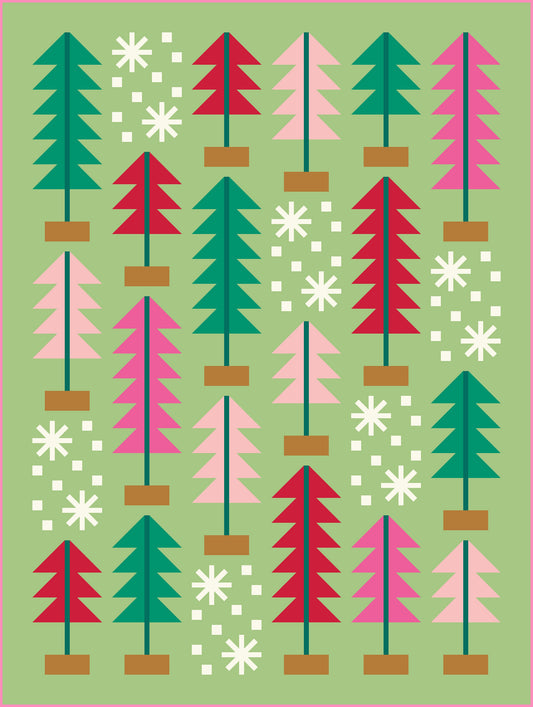 All Spruced Up Throw Quilt Kit