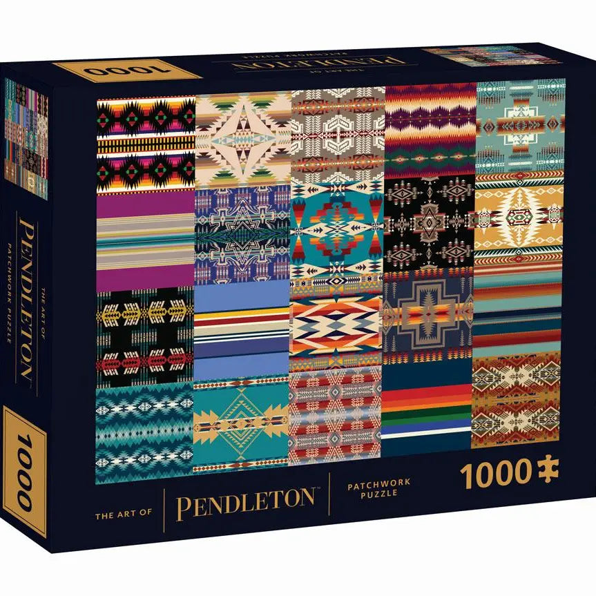 Art of Pendleton Patchwork 1000 Piece Puzzle
