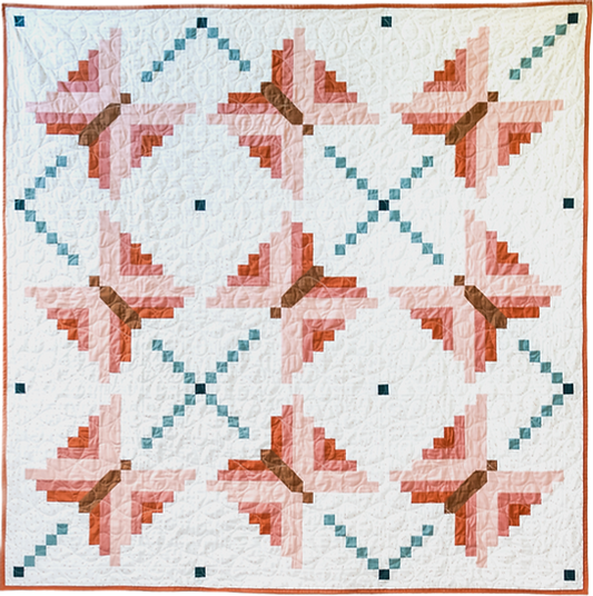 Butterflight Cover Quilt Kit in Baby or Throw Size