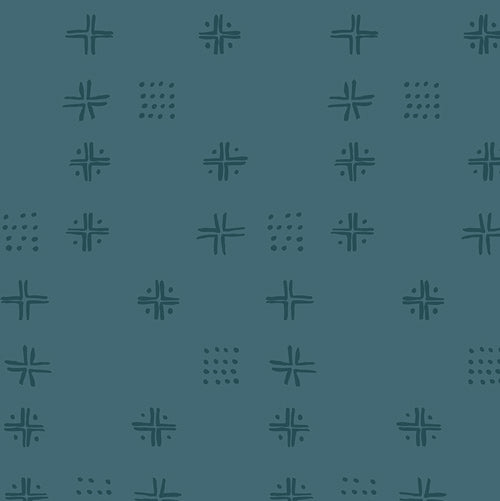 Mudcloth Teal