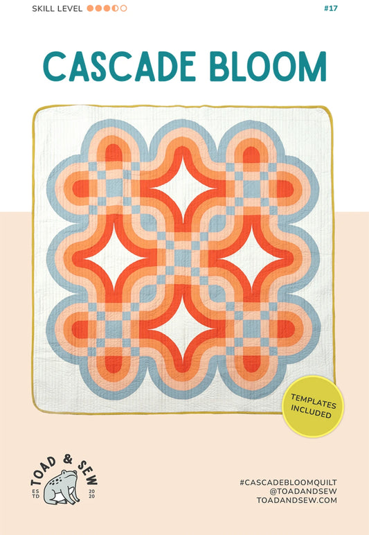 Cascade Bloom Pattern by Toad & Sew