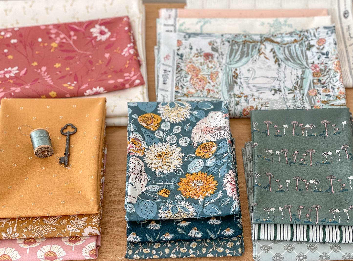 Castle Garden Full/Queen Quilt Kit