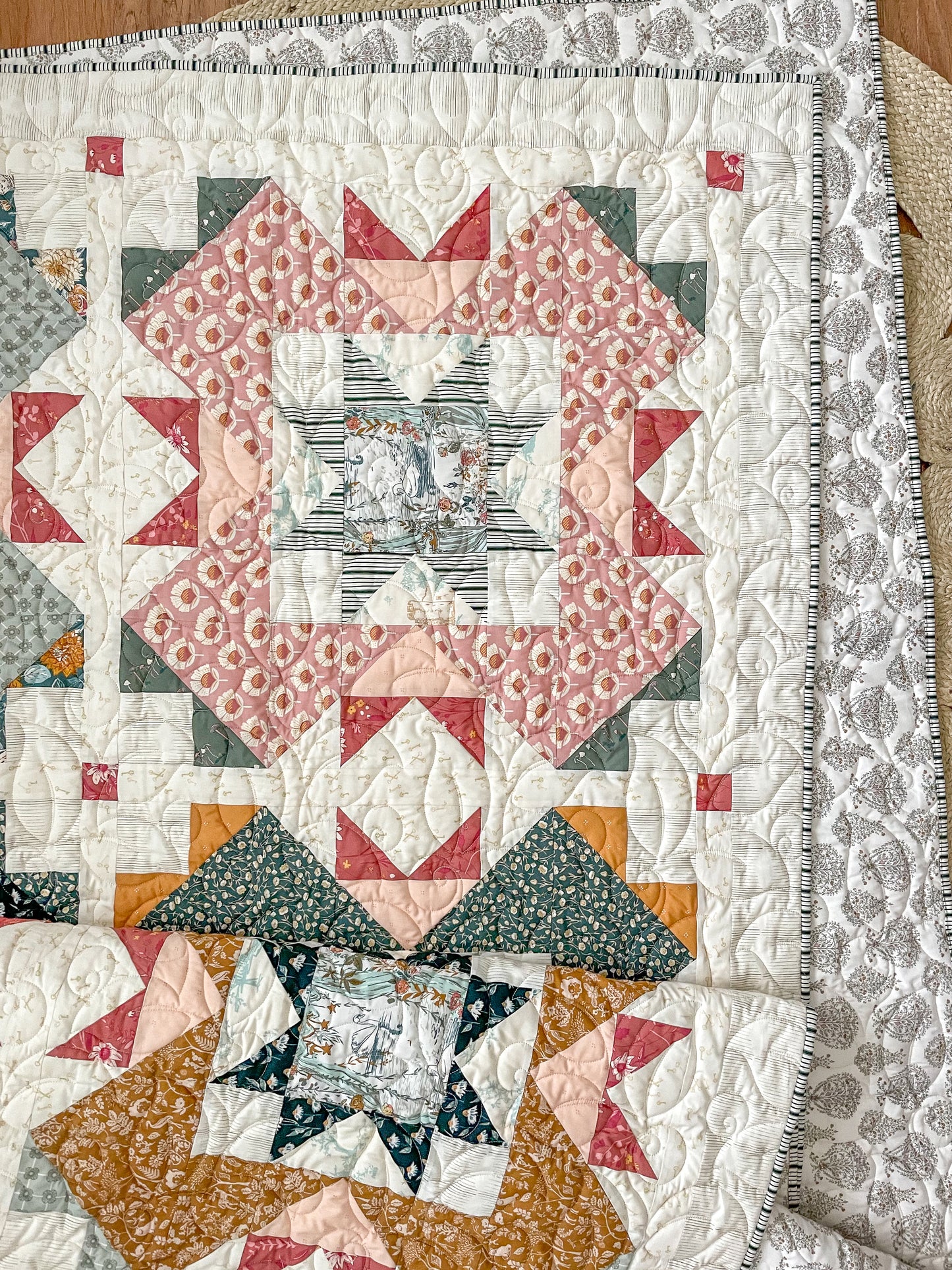 Castle Garden Full/Queen Quilt Kit