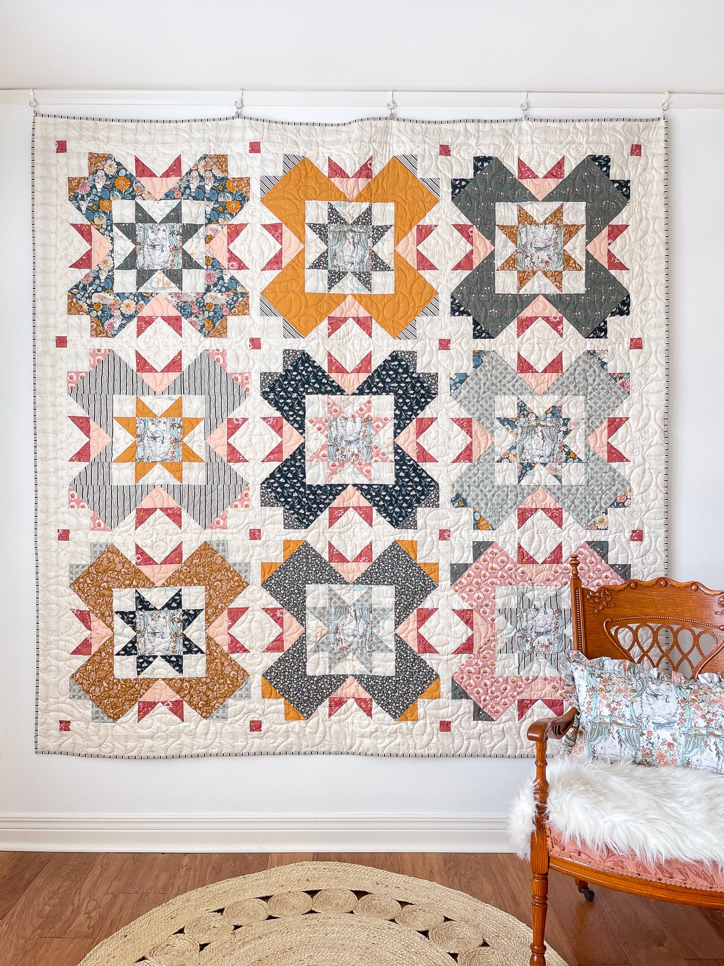 Castle Garden Full/Queen Quilt Kit