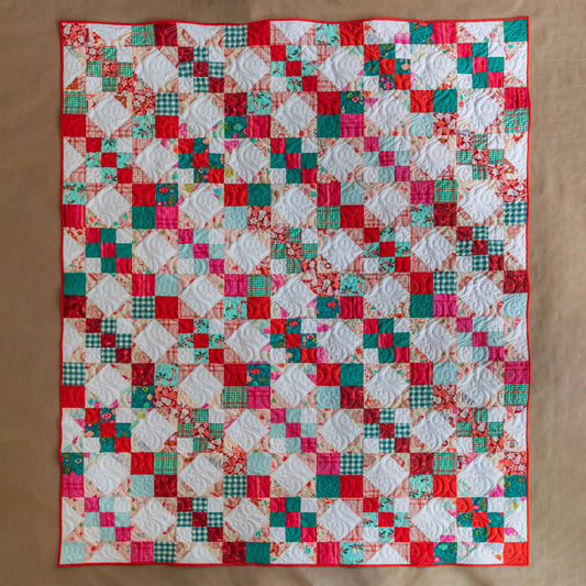 Cozy and Bright Christmas Quilt Kit