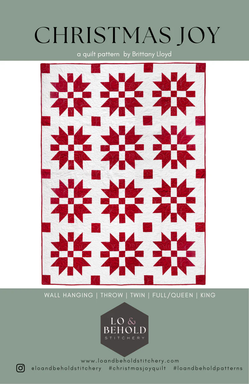 Christmas Joy by Lo & Behold Stitchery