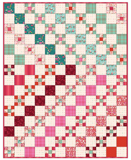 Paradise Breeze Christmas in Color Quilt Kit