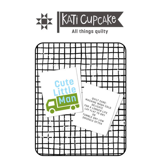 Cute Little Man Quilt Tags