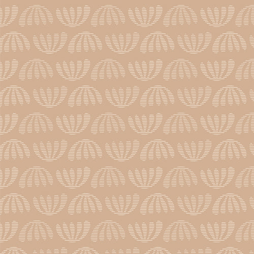 Boho Leaves Pearl from Duval by Suzy Quilts
