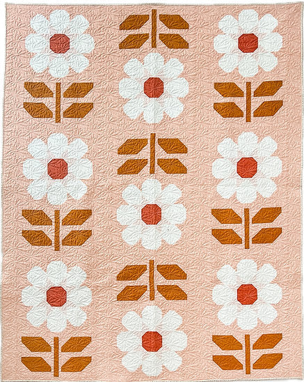 Daisy Mae Cover Throw Quilt Kit