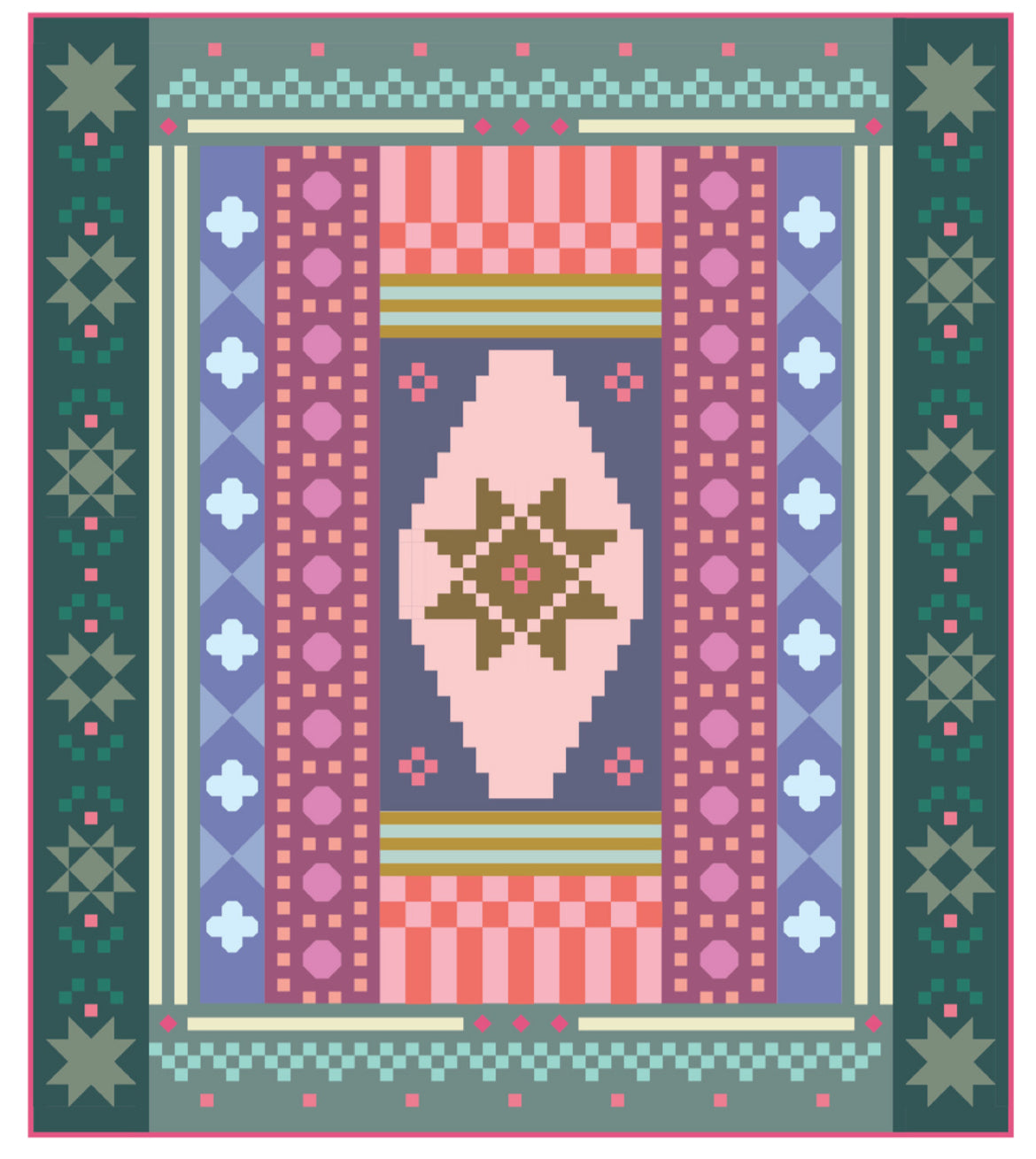 Lo & Behold Stitchery Homespun Collective Block of the Month Club