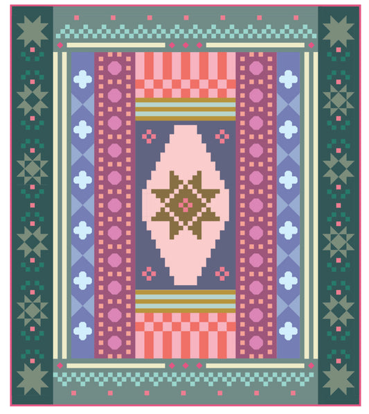 Homespun Collective Block of the Month 2026 Quilt Kit - Daydreamer Version