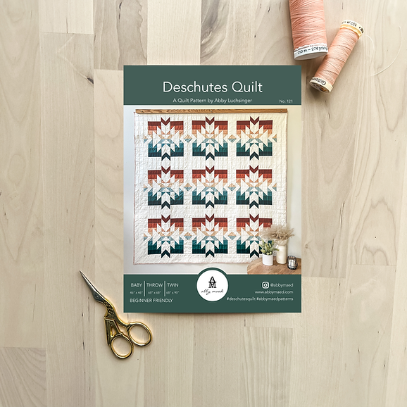Deschutes Quilt by Abby Maed