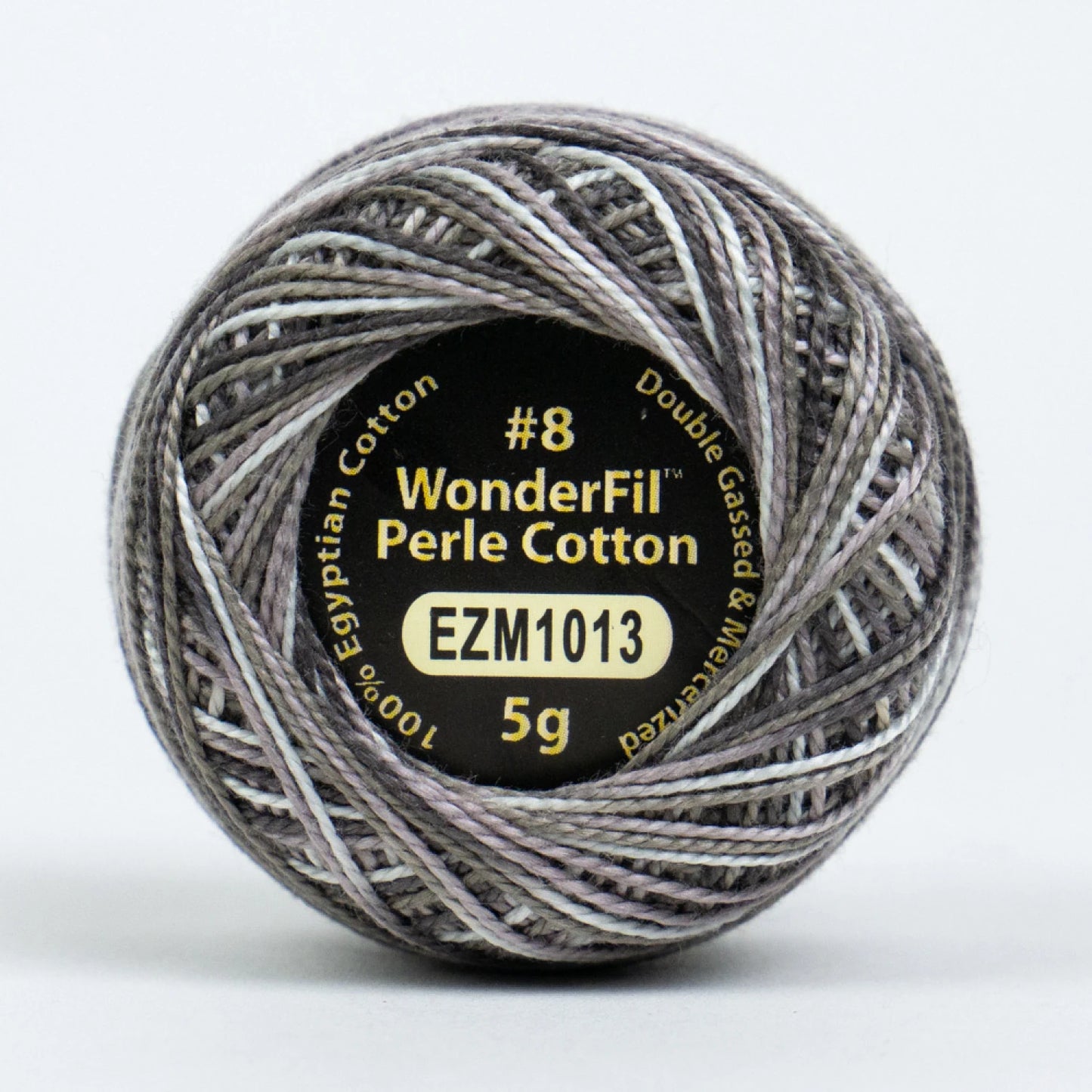 Wonderfil Eleganza Variegated 8 wt Perle Cotton, Patinated Leather