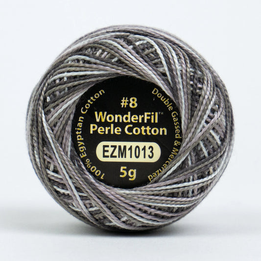 Wonderfil Eleganza Variegated 8 wt Perle Cotton, Patinated Leather