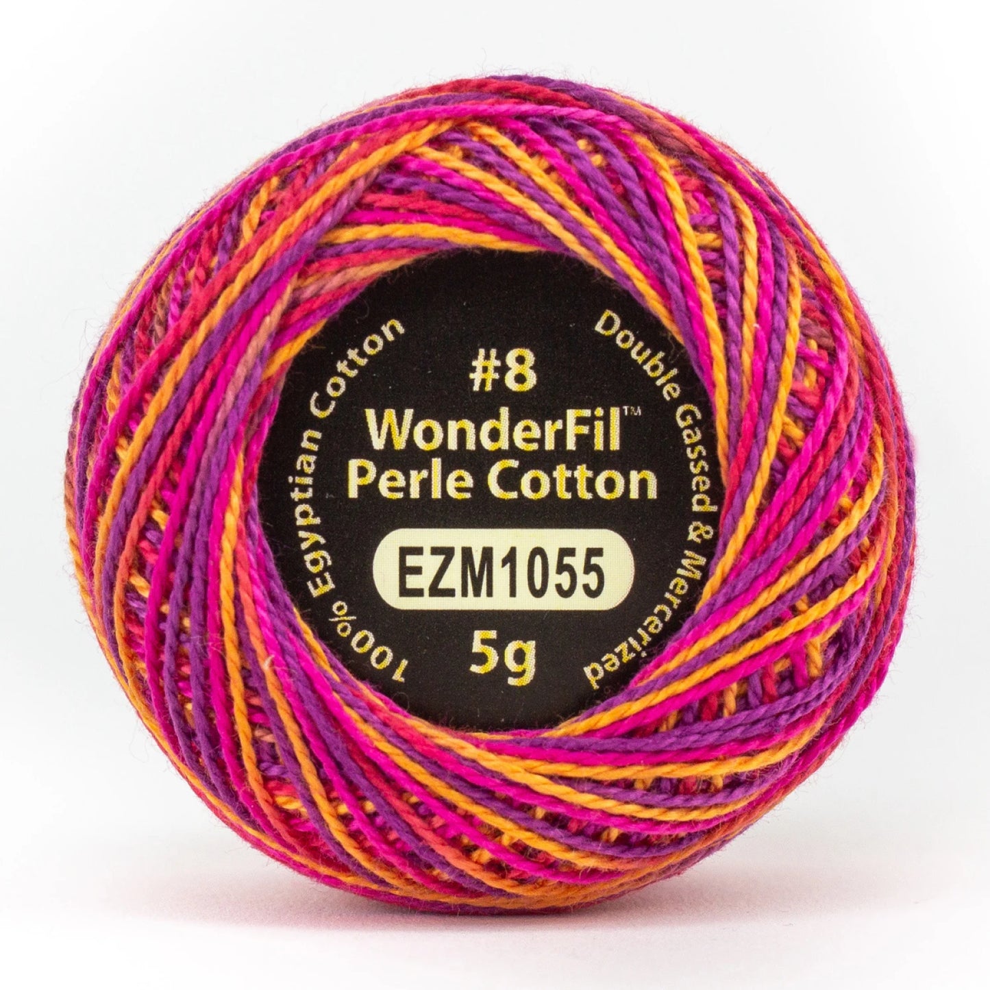 Wonderfil Eleganza Variegated 8 wt Perle Cotton, Ball Pit