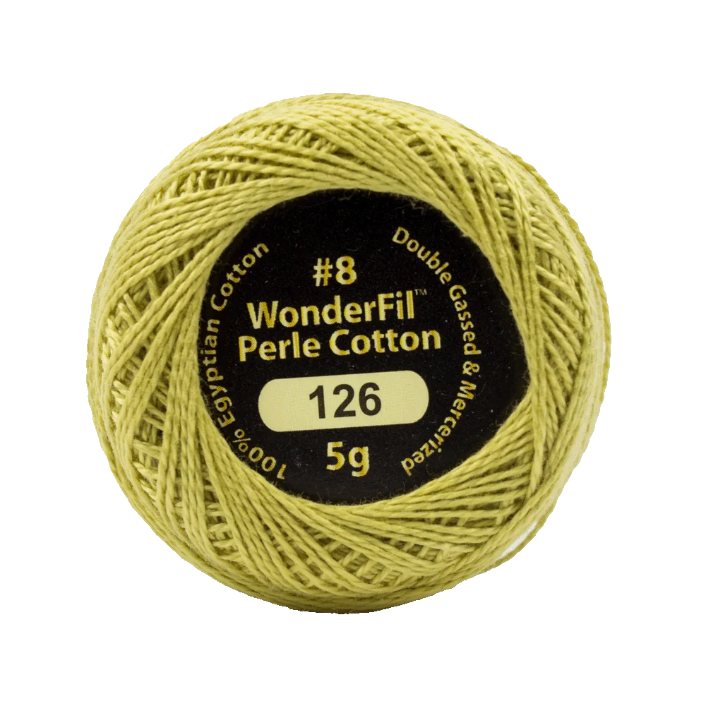 Wonderfil Eleganza 8 wt Perle Cotton, Sandstone