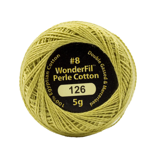 Wonderfil Eleganza 8 wt Perle Cotton, Sandstone