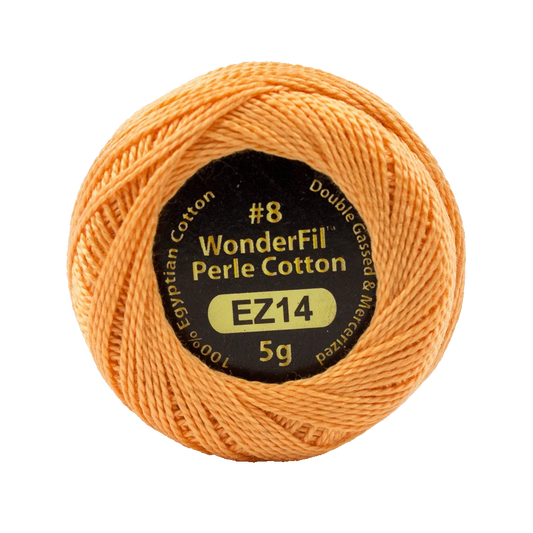 Wonderfil Eleganza 8 wt Perle Cotton, Sparkling Rosé, 14