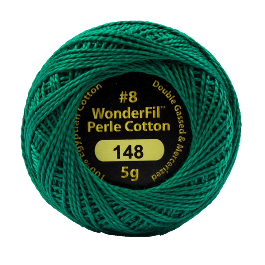 Wonderfil Eleganza 8 wt Perle Cotton, Paradise