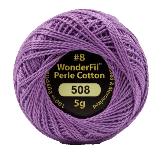 Wonderfil Eleganza 8 wt Perle Cotton, Magic Crystal