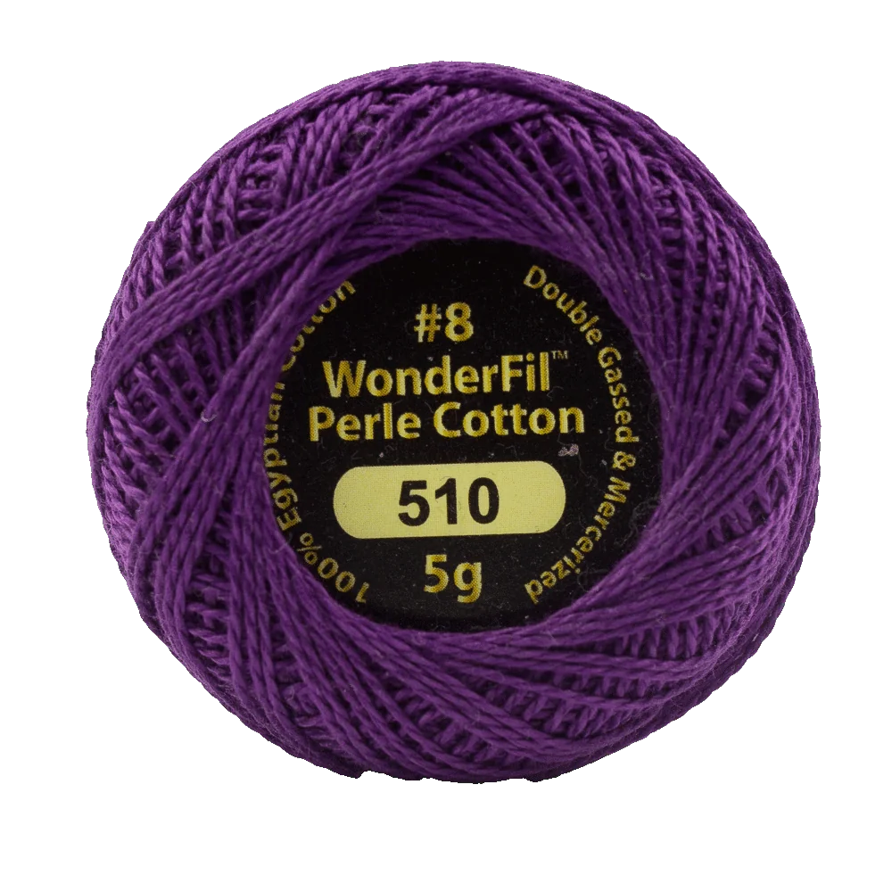 Wonderfil Eleganza 8 wt Perle Cotton, Cosmos