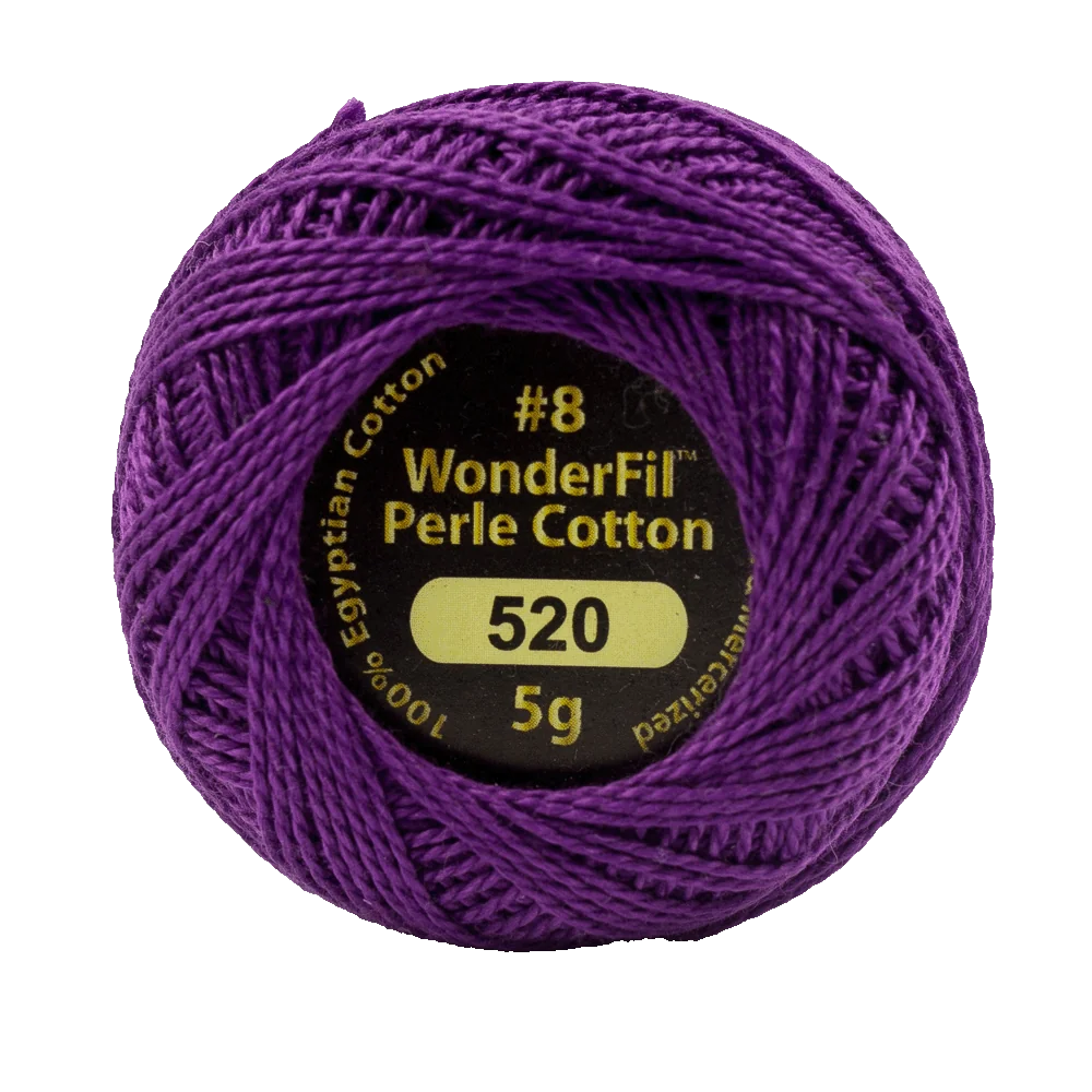 Wonderfil Eleganza 8 wt Perle Cotton, Eventide, 520