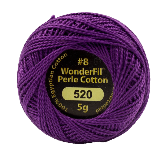 Wonderfil Eleganza 8 wt Perle Cotton, Eventide, 520