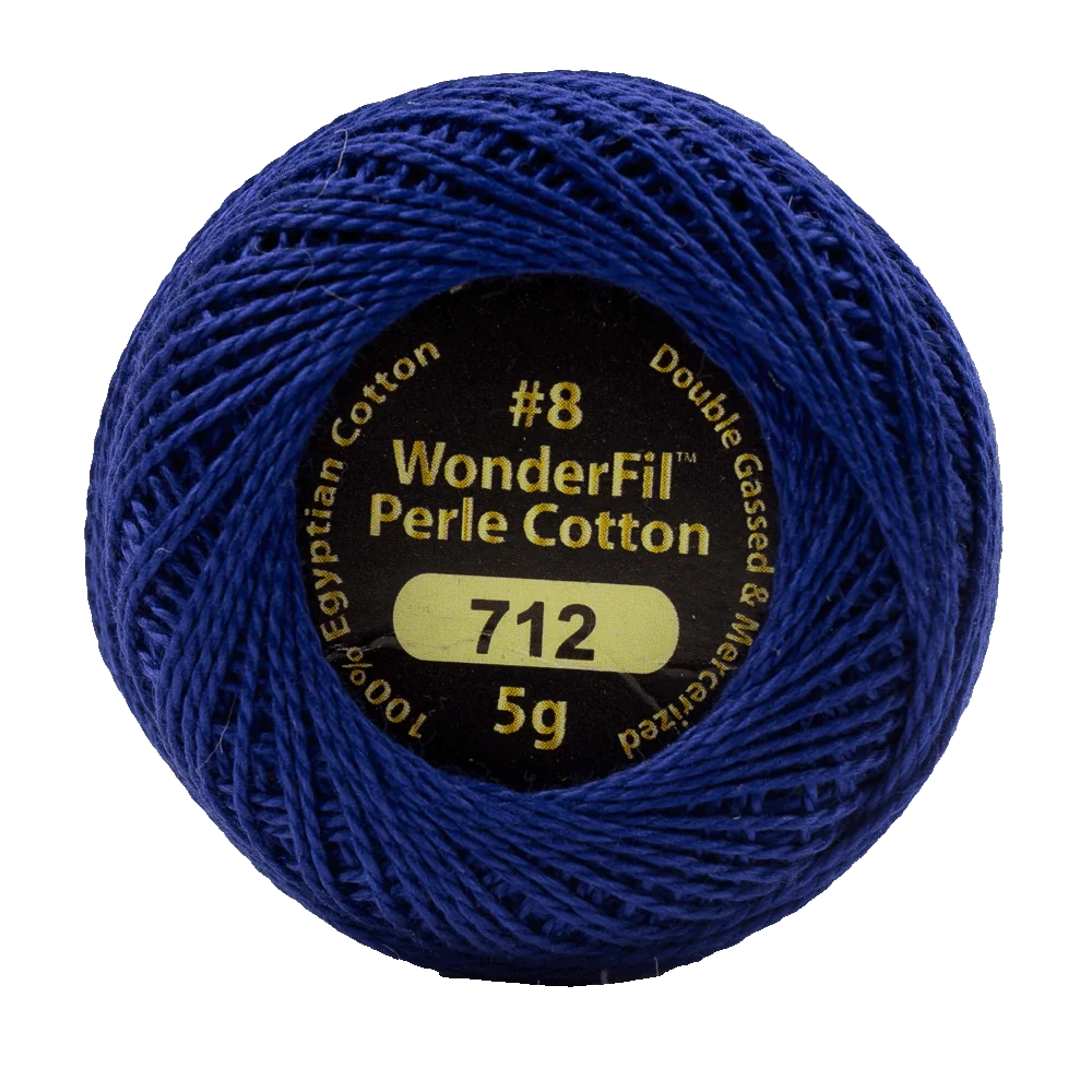 Wonderfil Eleganza 8 wt Perle Cotton, Globetrotter