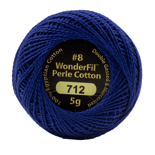 Wonderfil Eleganza 8 wt Perle Cotton, Globetrotter