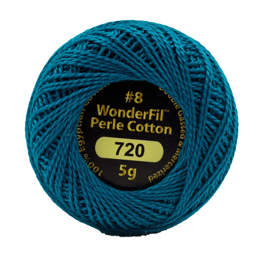 Wonderfil Eleganza 8 wt Perle Cotton, Imperial Banner, 720