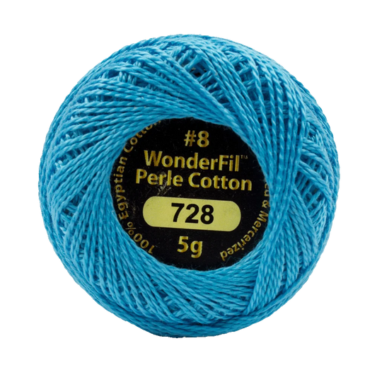 Wonderfil Eleganza 8 wt Perle Cotton, Oasis