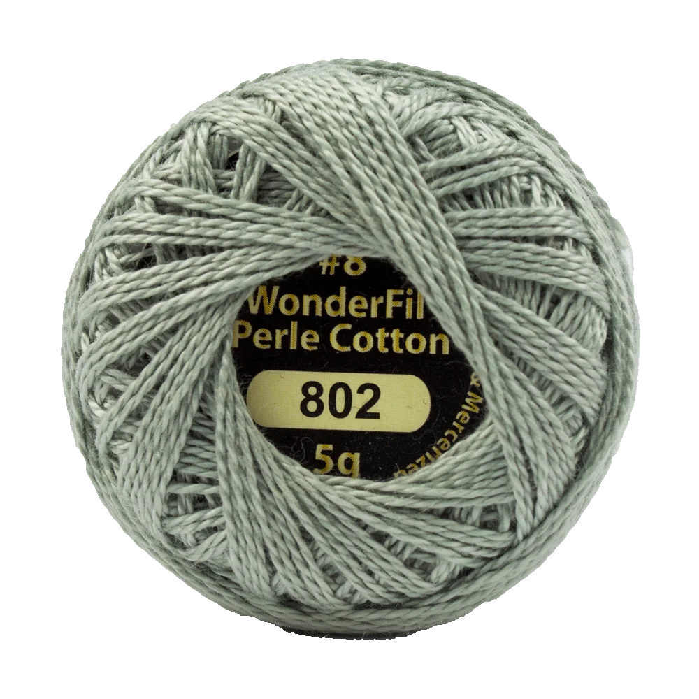 Wonderfil Eleganza 8 wt Perle Cotton, Seagull, 802
