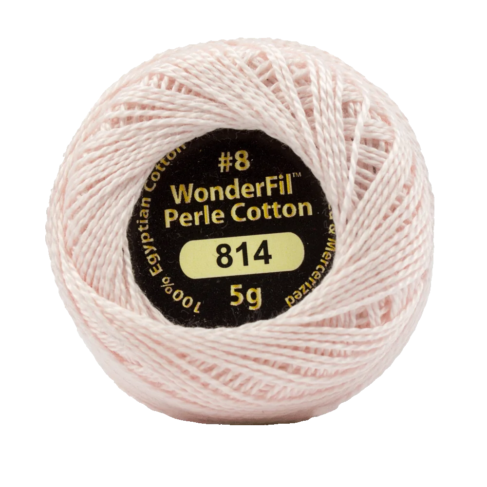 Wonderfil Eleganza 8 wt Perle Cotton, High Tea