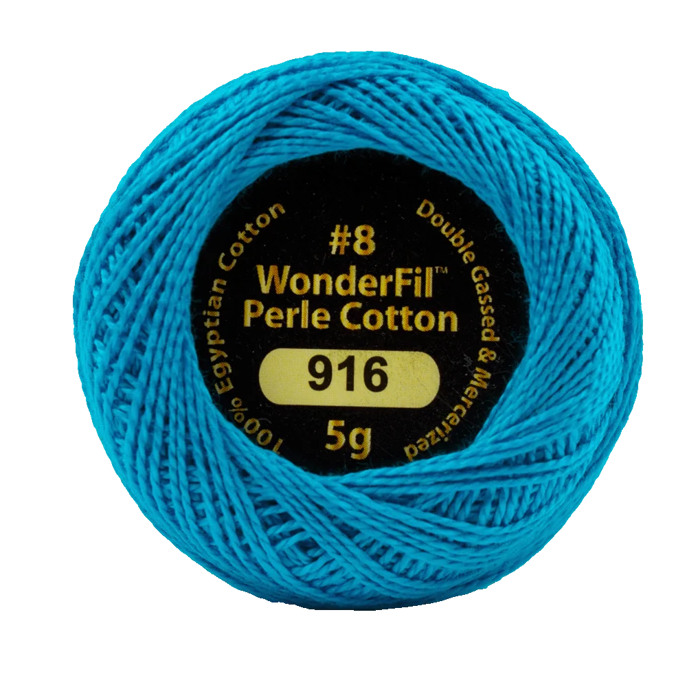 Wonderfil Eleganza 8 wt Perle Cotton, Calypso