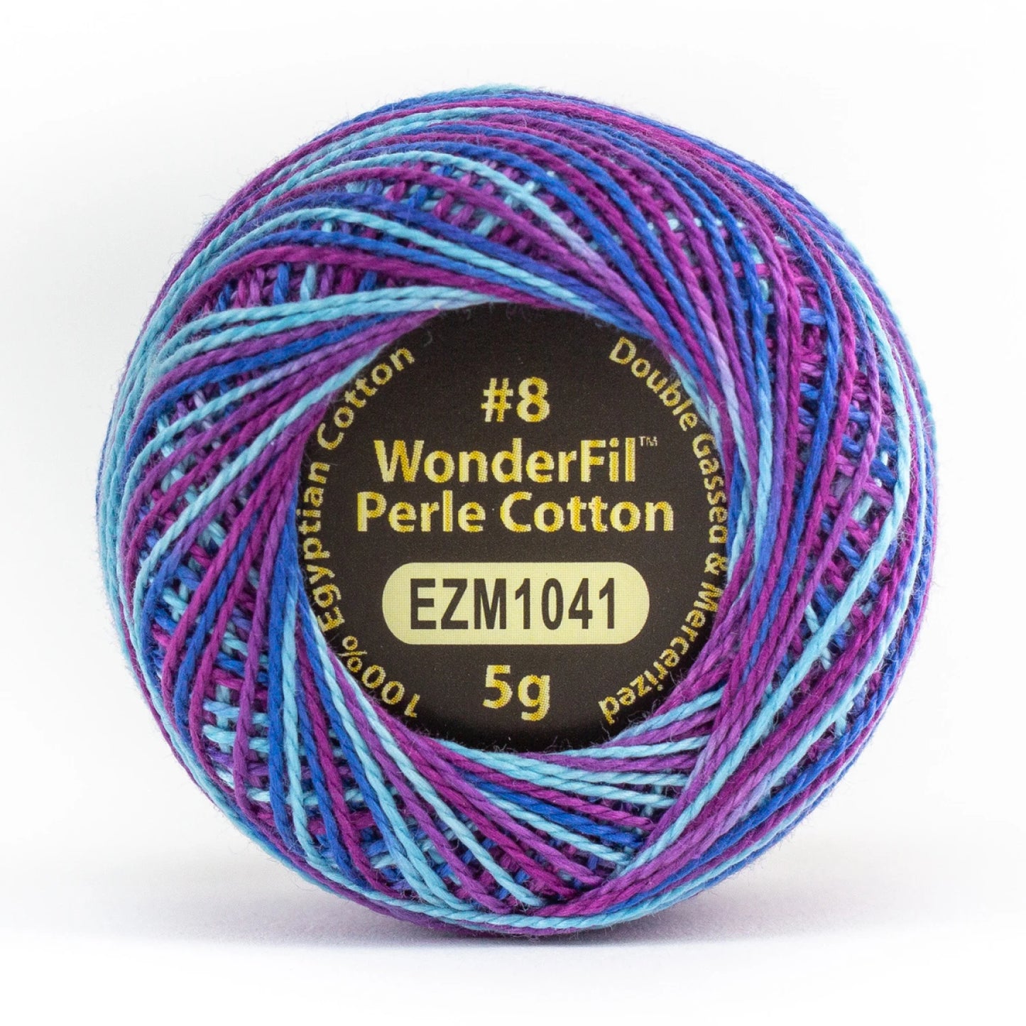 Wonderfil Eleganza Variegated 8 wt Perle Cotton, Enchantment