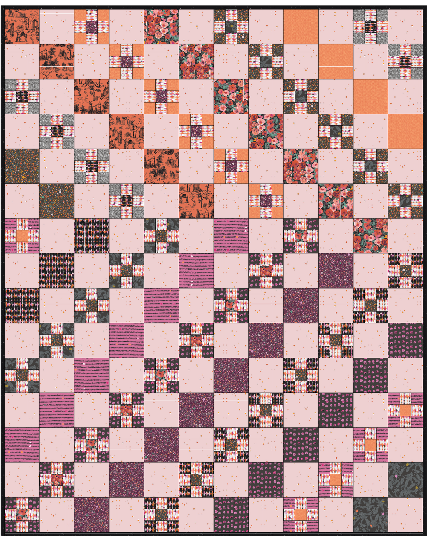 Paradise Breeze Enshadow Quilt Kit