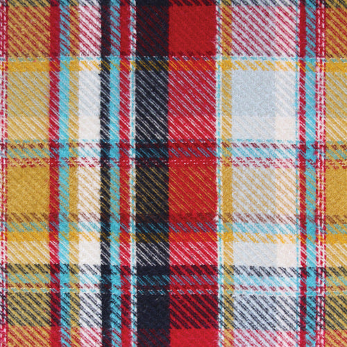 Berry Pie Royal Plaid FLANNEL from Highlands Flannel