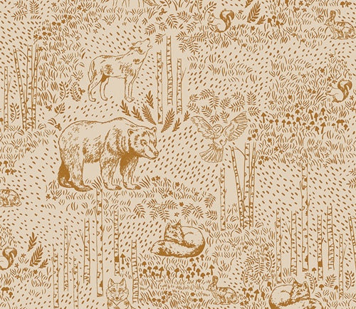 Awaken Forest Acorn in FLANNEL from Woodland Keeper