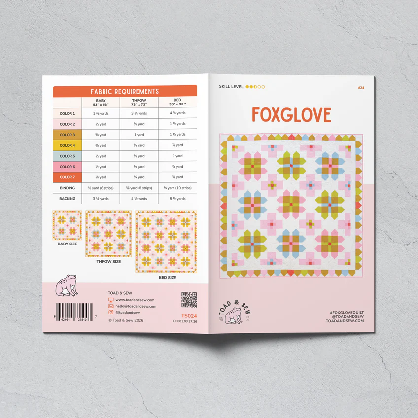 Foxglove Paper Pattern
