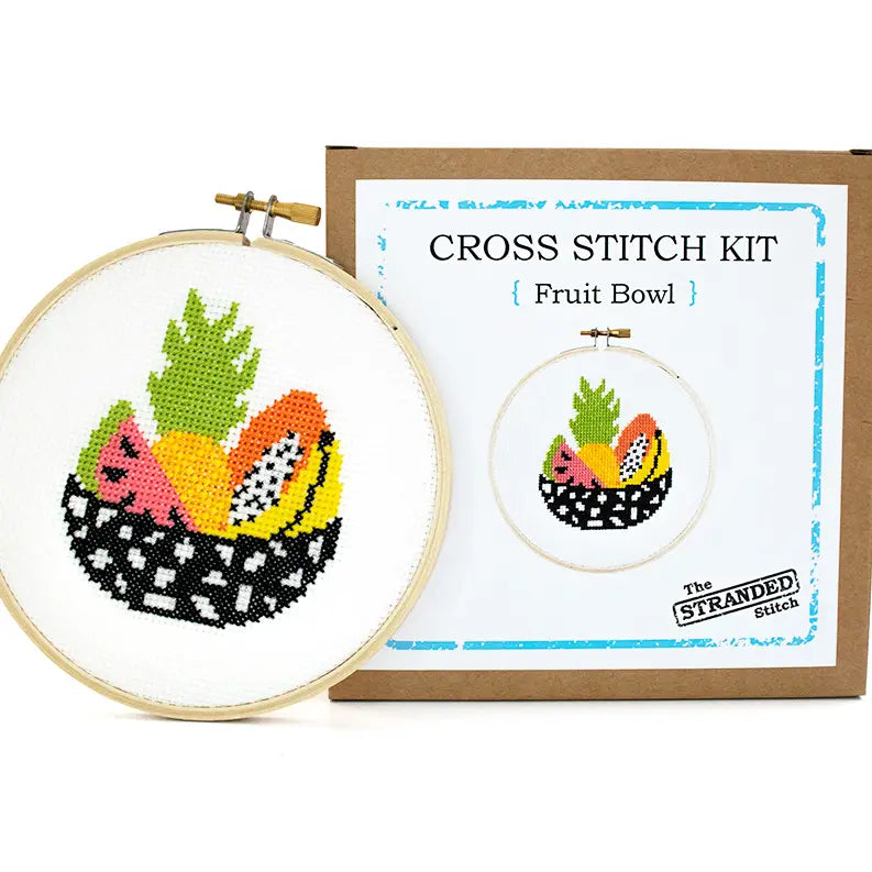Fruit Bowl Cross Stitch Kit