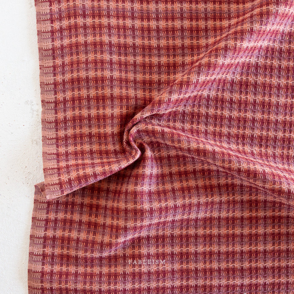 Tweed Weave in Rosebed