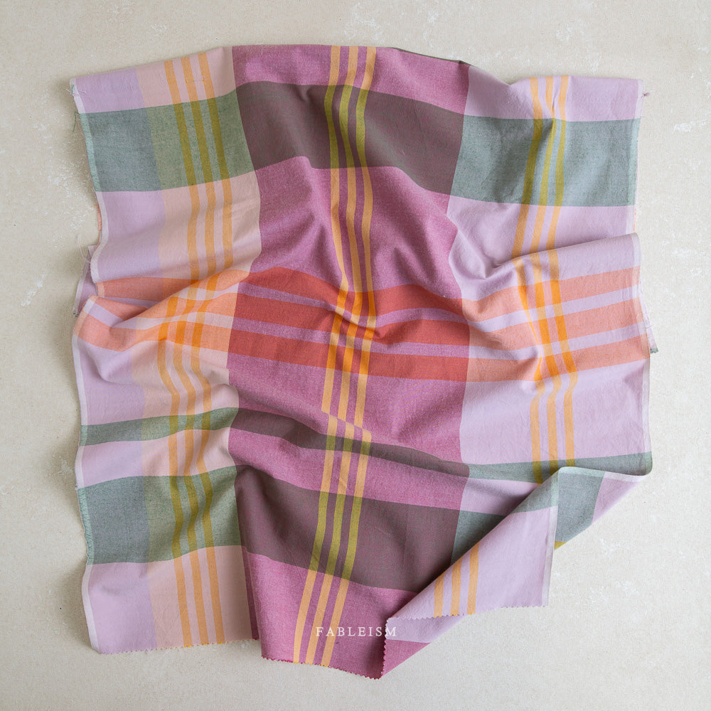 House Dress in Amaranth Fields
