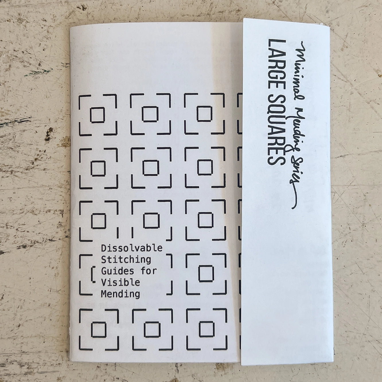 Large Square Mending and Embellishment Transfer