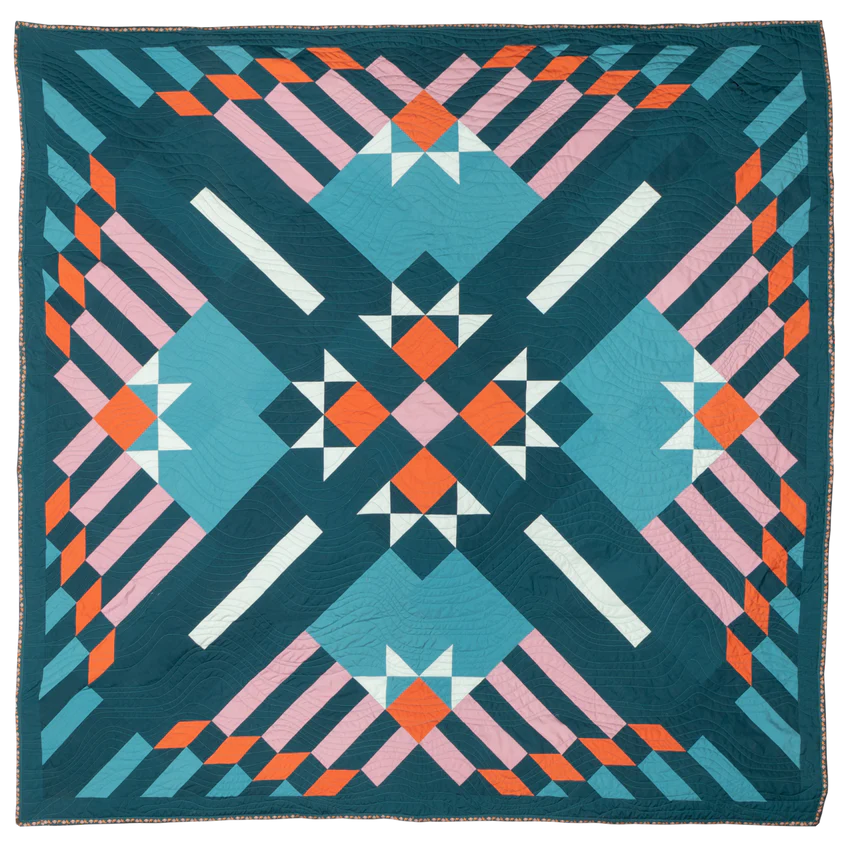 Nebulous Cover Version Throw Size Quilt Kit