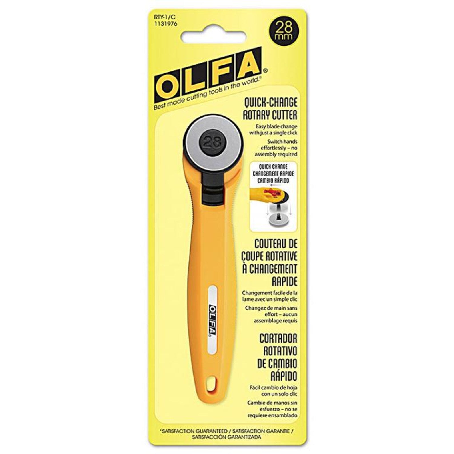 Olfa 28mm Rotary Cutter – Ash & Elm Quiltery