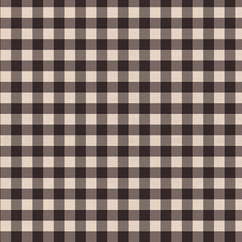 Gingham in Licorice ***WILL SHIP APP. 6/11***