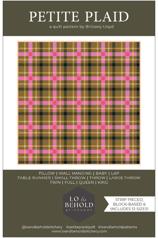 Petite Plaid by Lo & Behold Stitchery